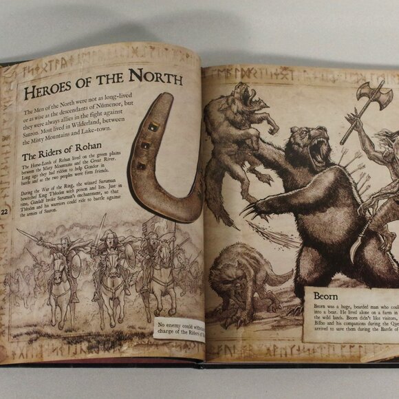 Tolkien's World A Guide to The Peoples n Places of Middle Earth, Hanrahan - Picture 7 of 12